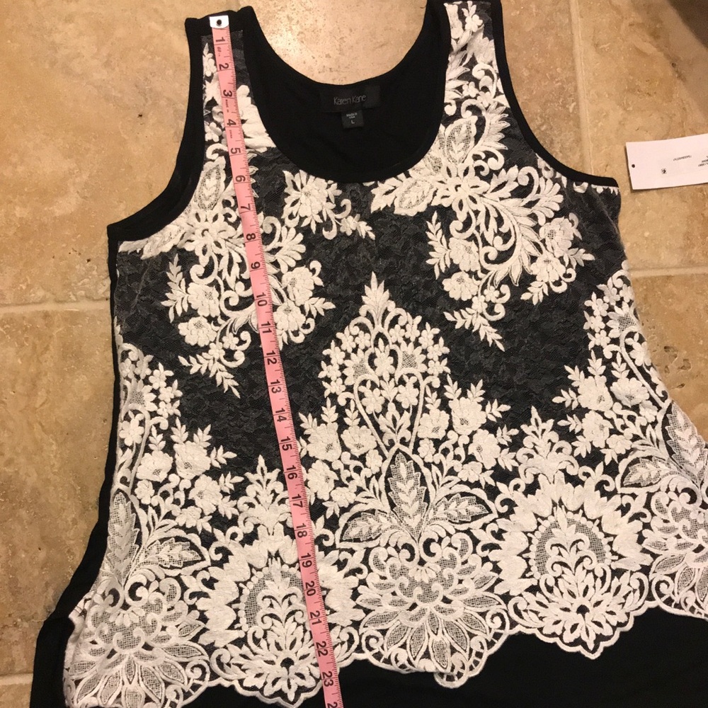 Embroidered Tank Top - Picture 7 of 7